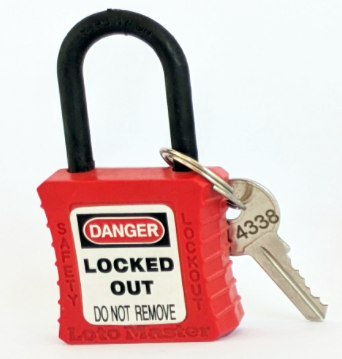 red padlock