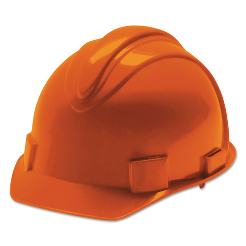 orange helmet